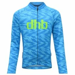 Dhb Kids Long Sleeve Jersey - Water