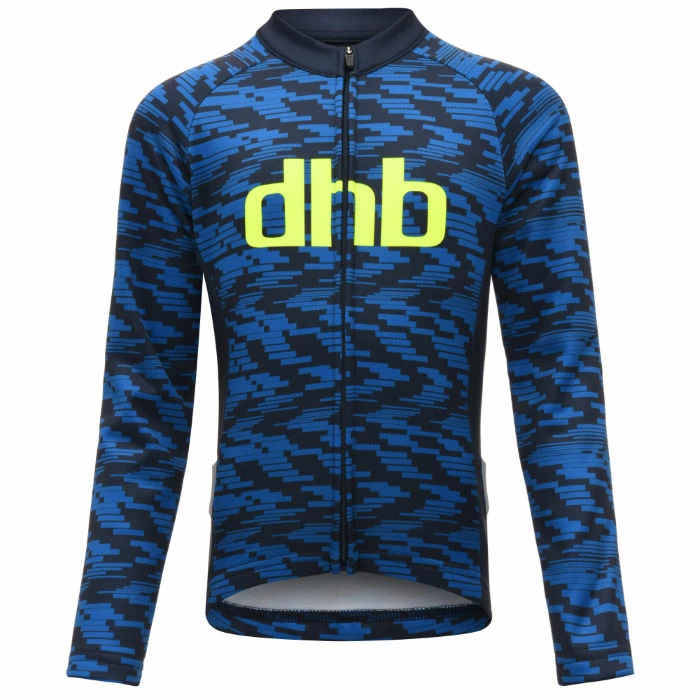 Dhb Kids Long Sleeve Jersey - Water 6 Dhb Kids Long Sleeve Jersey - Water - Billede 4