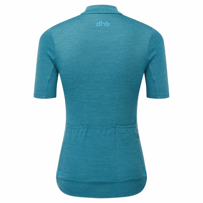 Dhb Merino Women's Short Sleeve Jersey 2.0 4 Dhb Merino Women's Short Sleeve Jersey 2.0 - Billede 2