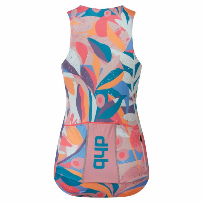 Dhb Moda Womens Sleeveless Jersey (Tropics) 4 Dhb Moda Womens Sleeveless Jersey (Tropics) - Billede 2