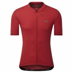 Dhb Short Sleeve Jersey -Cykelsko Butik dhb Short Sleeve Jersey Jerseys Dark Red SS22 SK0363DARK REDXL