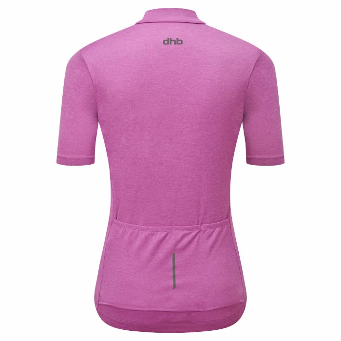 Dhb Women's 1/4 Zip Short Sleeve Jersey 2.0 4 Dhb Women's 1/4 Zip Short Sleeve Jersey 2.0 - Billede 2