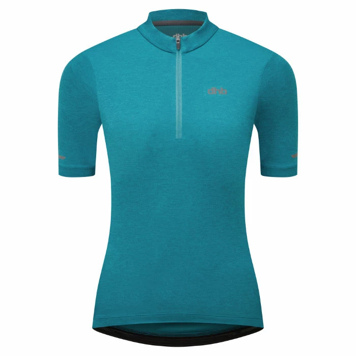 Dhb Women's 1/4 Zip Short Sleeve Jersey 2.0 13 Dhb Women's 1/4 Zip Short Sleeve Jersey 2.0 - Billede 11