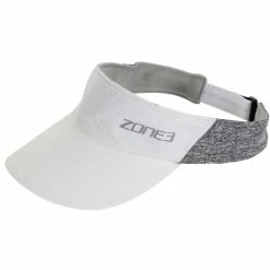 Zone3 Phantom Running Visor 13 Zone3 Phantom Running Visor -Cykelsko Butik zone3 headwear race visor white back web